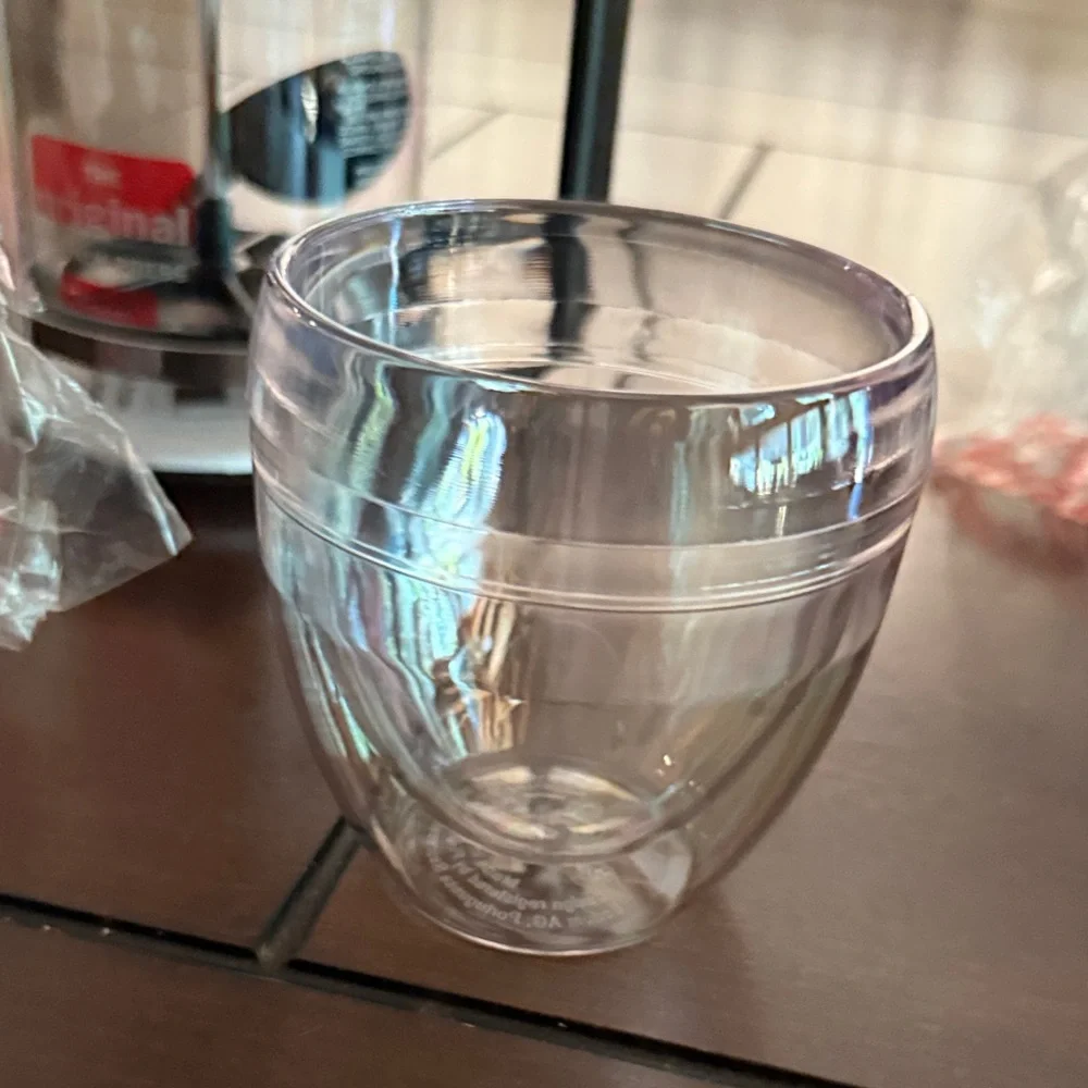New in Box Bodum Bistro Set with Black Coffee Maker and Tumblers